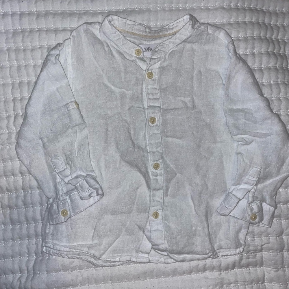 Zara linen shirt